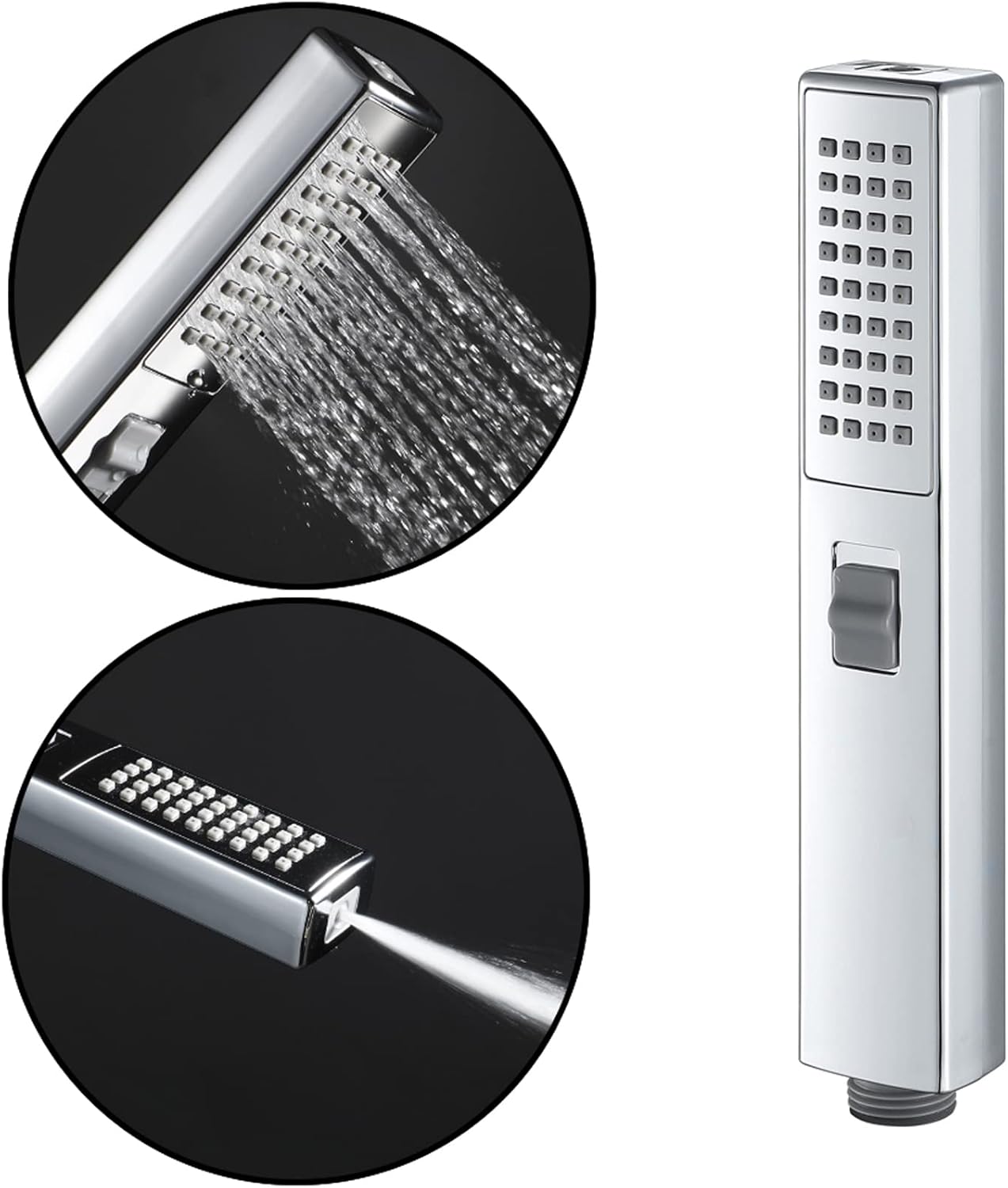 Handheld Shower 2 OutletChromed ABS Shower Head