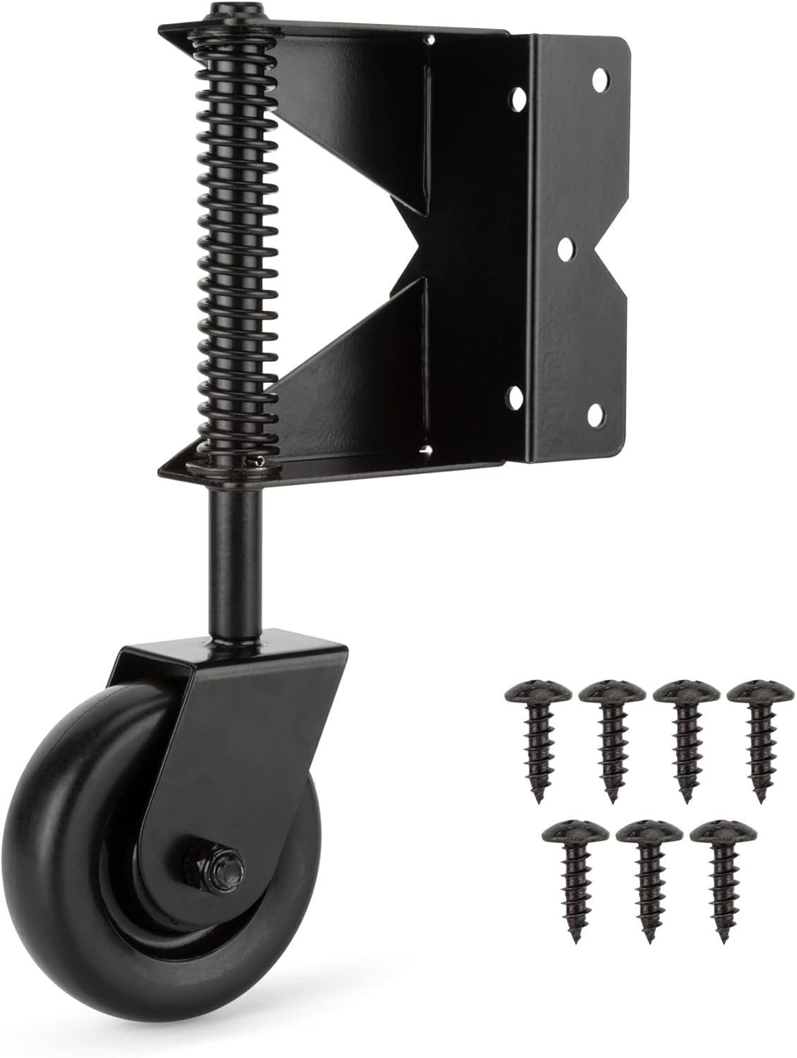 Sturdy 4-Inch Gate Wheel Kit for Outdoor Fences