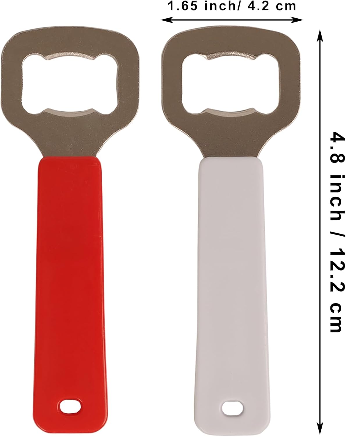 Veefos 2PCS Stainless Steel Bottle Opener Set