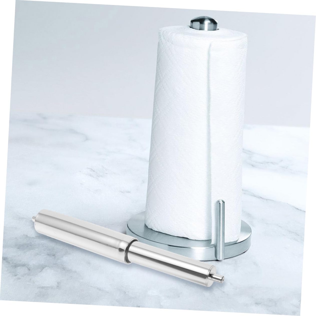 2pcs Toilet Paper Spring Rods Replacement for Black Holder Easy Install 1