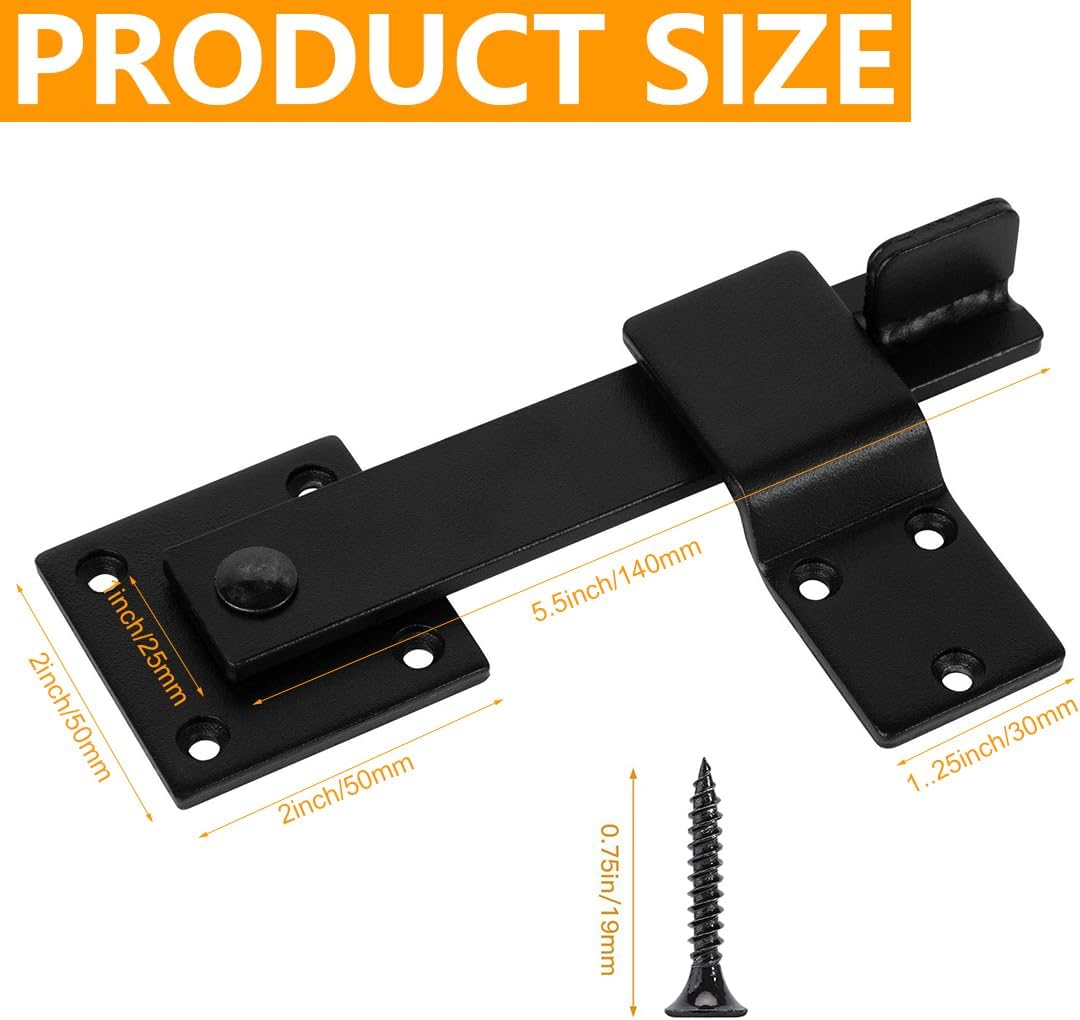 55-inch Heavy-Duty Fence Gate Latch