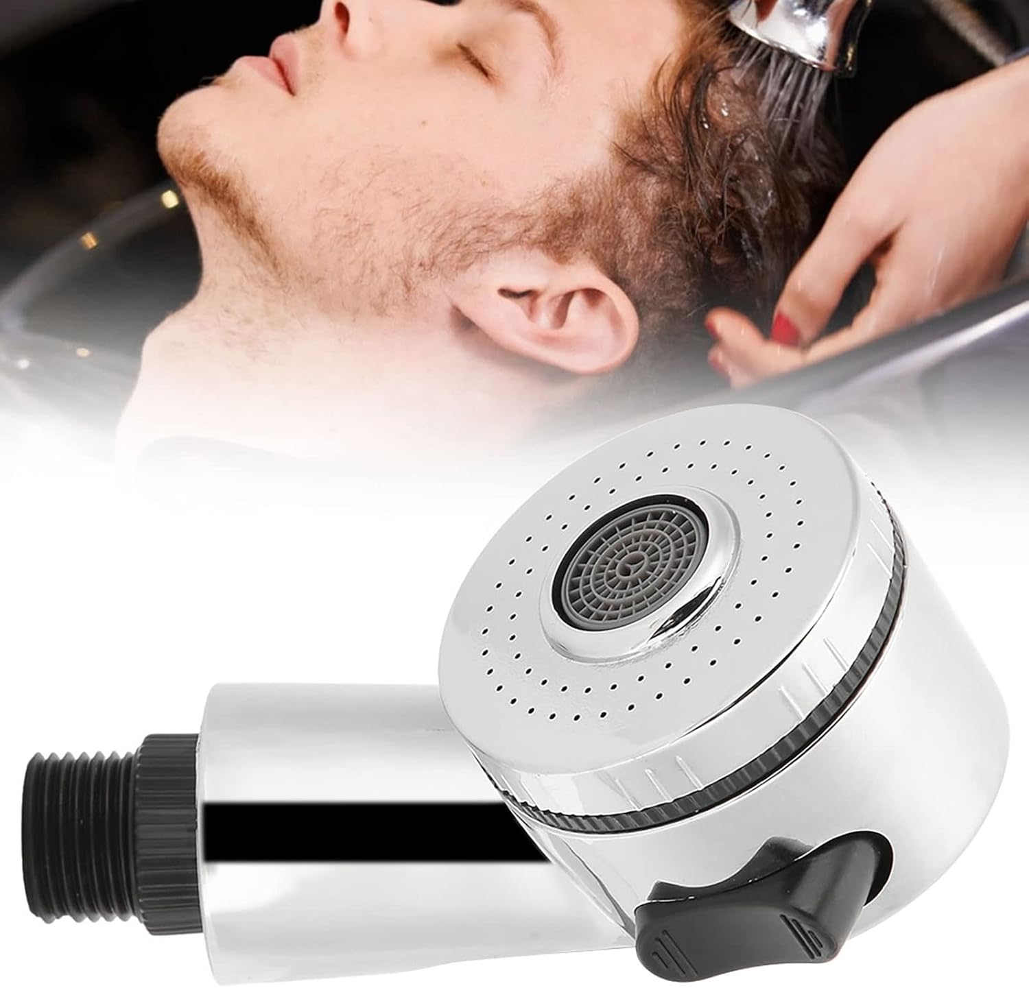 Handheld shower head 2 adjustment settings salon shower use