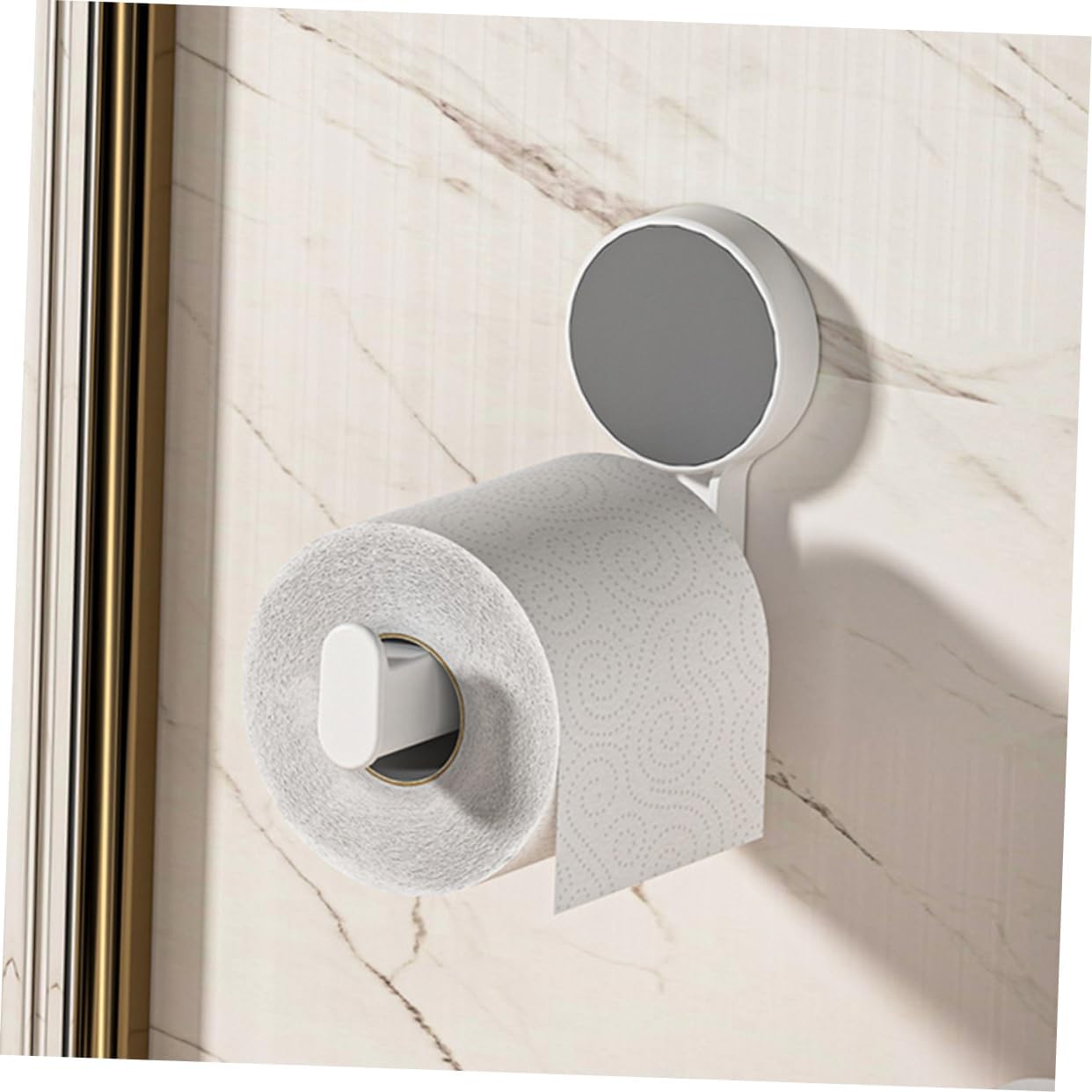 Space-Saving Wall-Mount Toilet Paper Dispenser UKCOCO