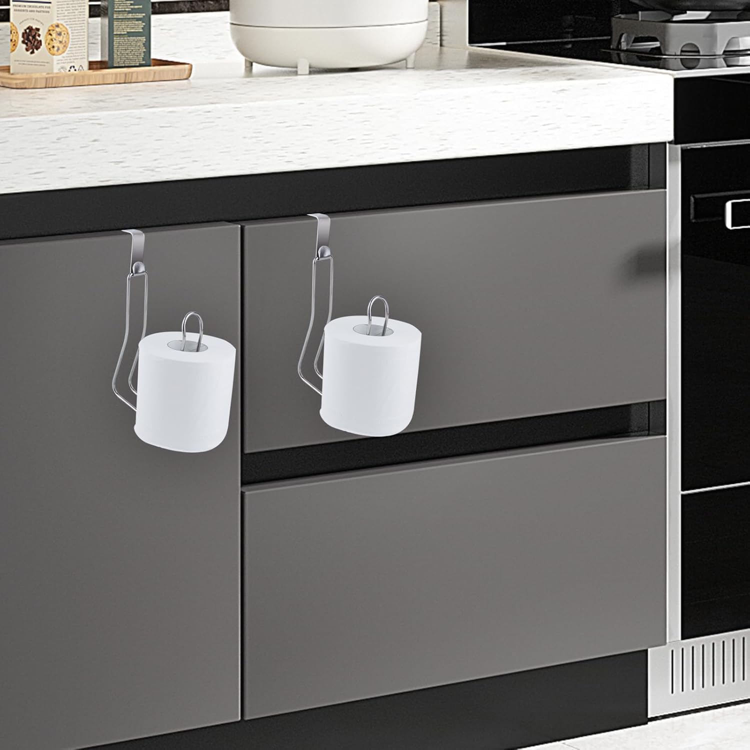 Premium Chrome toilet paper holder for small spaces - Durable and space-saving
