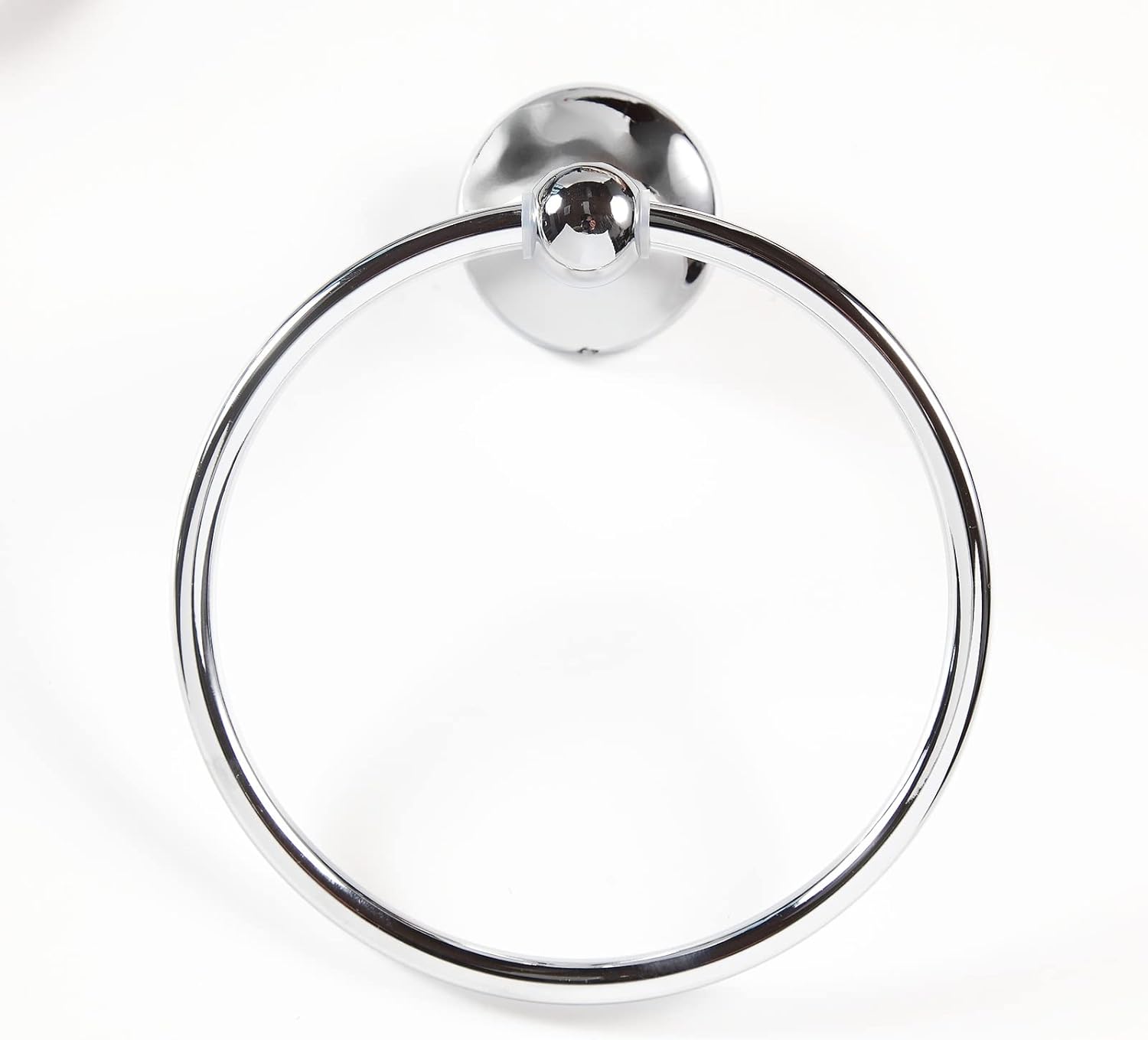 YENZEEN Brushed Nickel Towel Ring for Bathroom Wall Mount Stainless Steel