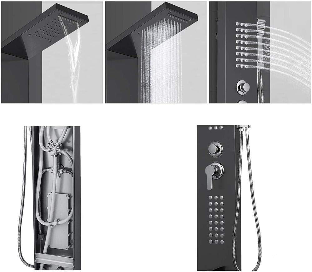 Sturdy Stainless Steel Rainfall Hand shower with 30 Water Conservation
