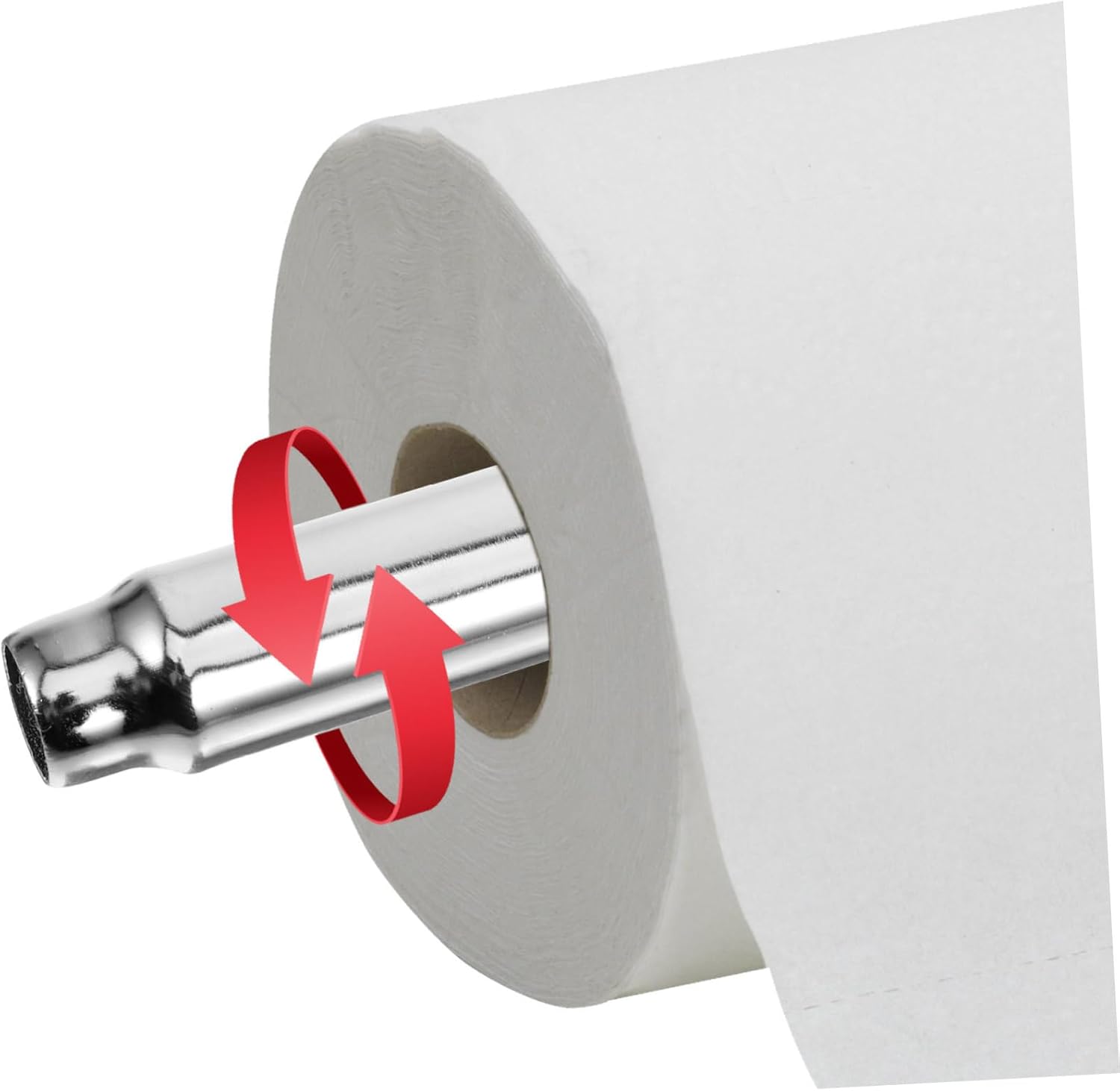 DOITOOL Toilet Paper Holder Retractable Spindle for Easy Replacement