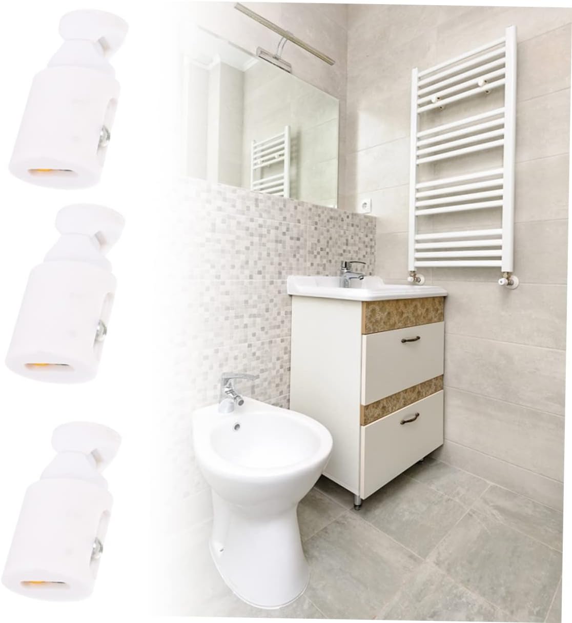 3pcs Radiator Hooks for Towel and Coat Storage