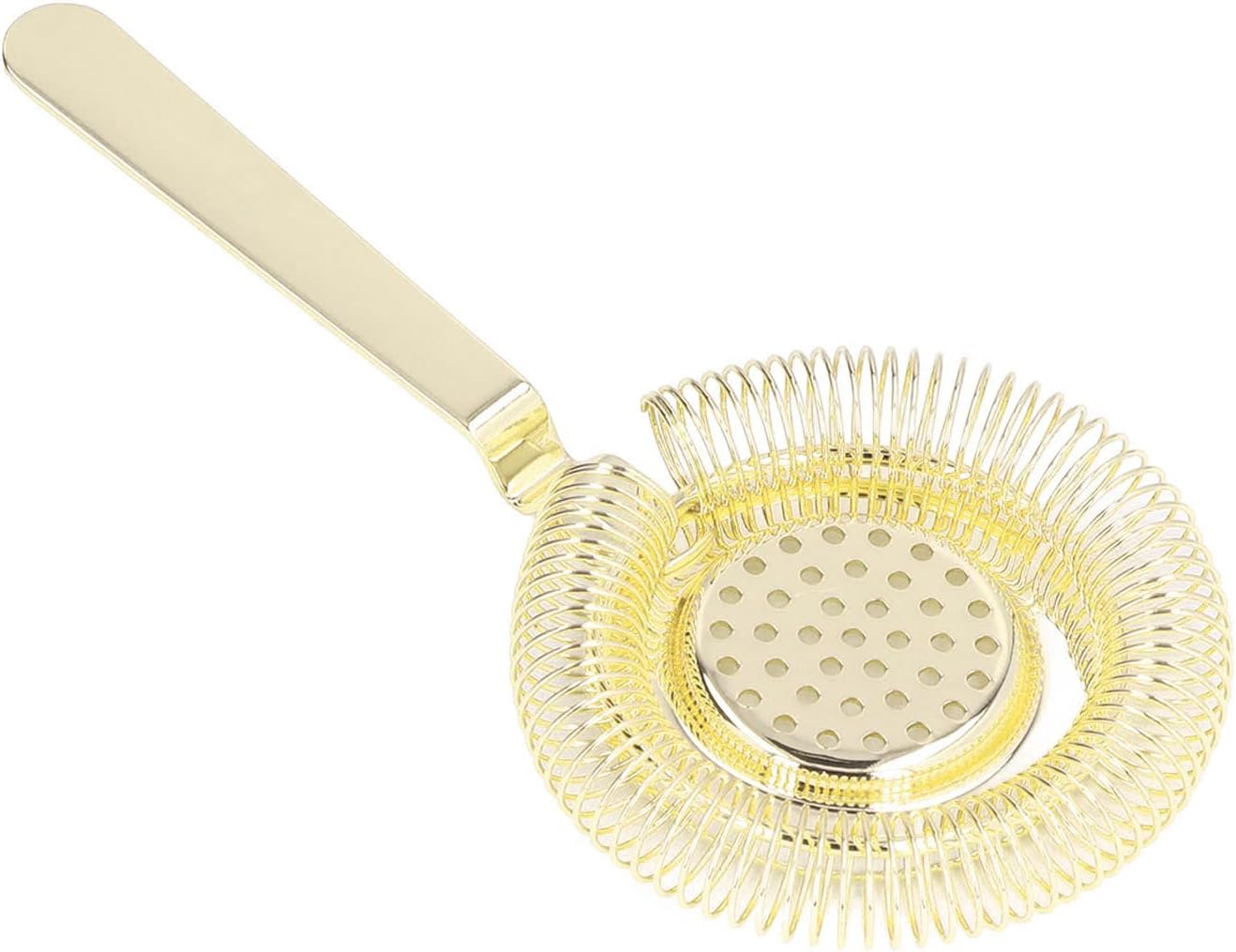 Beufee Cocktail Strainer - Gold Stainless Steel Bar Strainer for Bartending