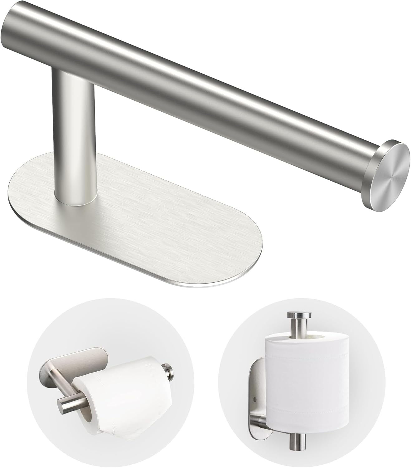 VMVN Adhesive Toilet Paper Holder for Bathroom and RV