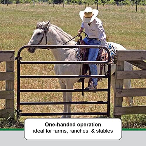 Powerfields Two-Way Lockable Gate Latch Farm Pet Cage Fence Stable Gate