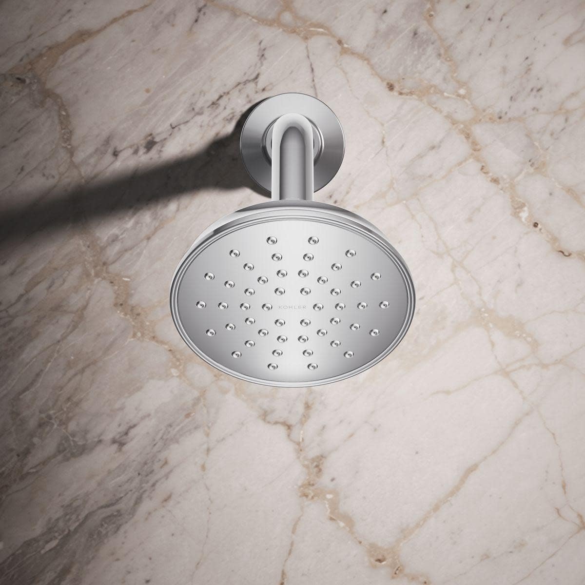Kohler Bellera 25 GPM Single Function Shower Head Polished Chrome