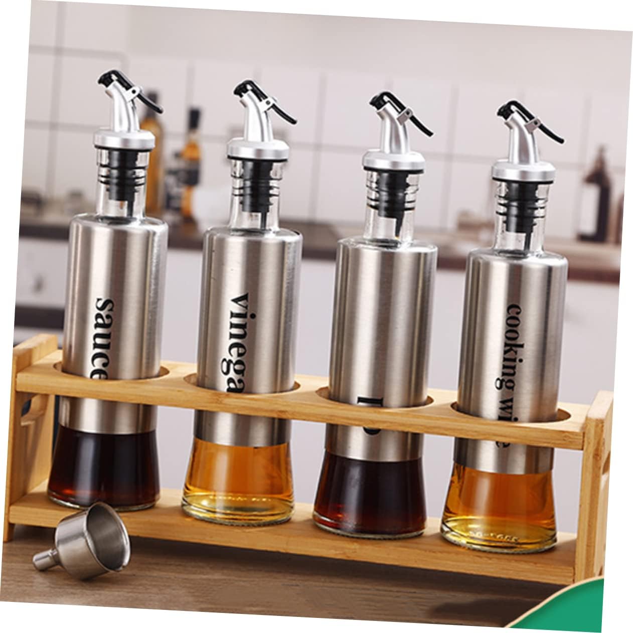 DECHOUS 12 Pcs Oil Nozzle Dispenser Set