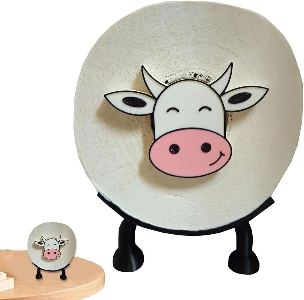 Funny Cow Toilet Paper Holder Add Some Fun to Your Bathroom