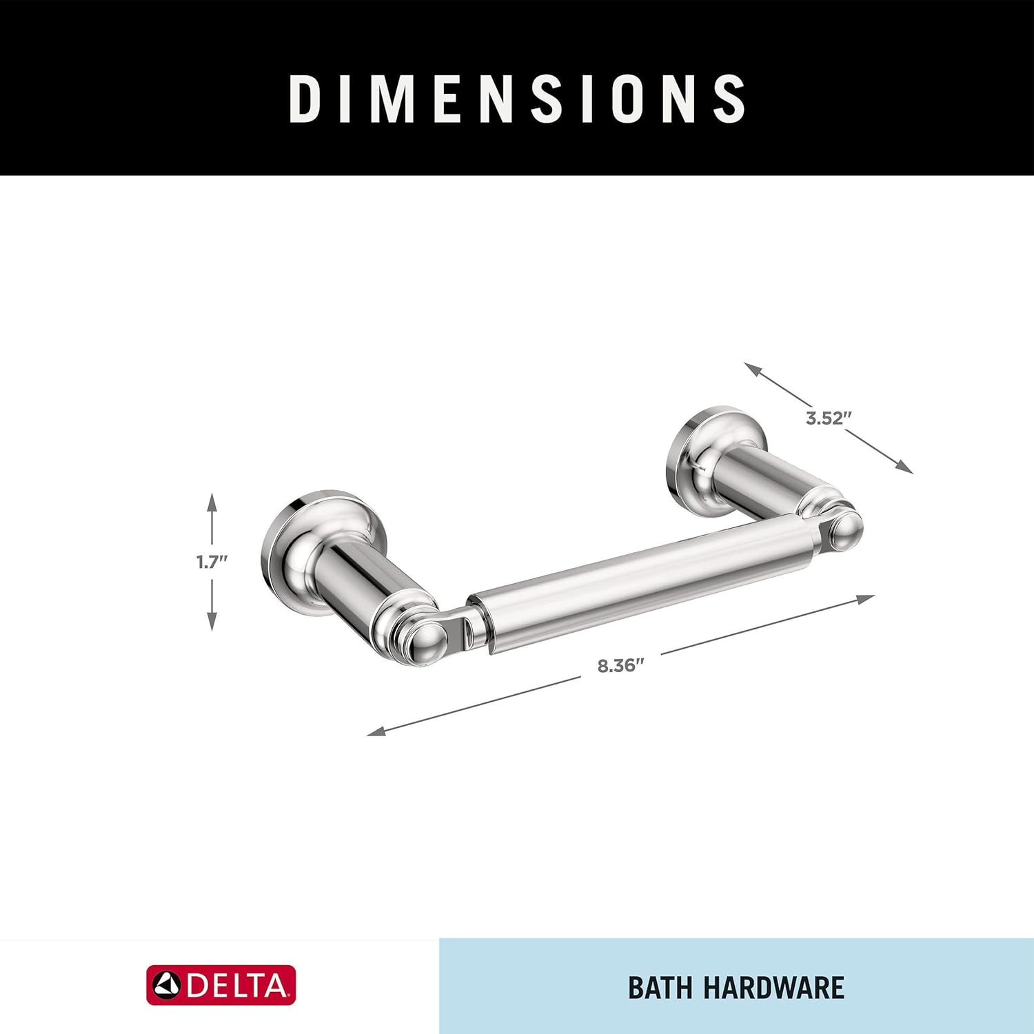 Pivoting Toilet Paper Holder for Organization