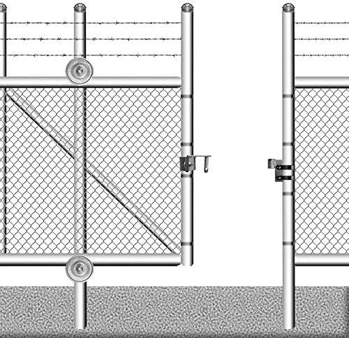 Jake Sales Secure Gate Latch with 2-Brace Bands JG-221