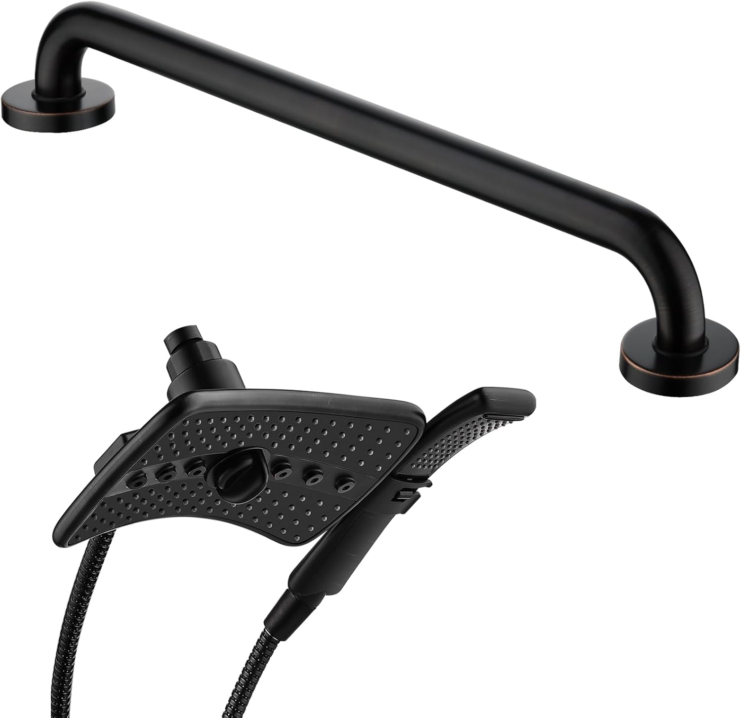 BRIGHT SHOWERS Dual Shower Head Combo Set