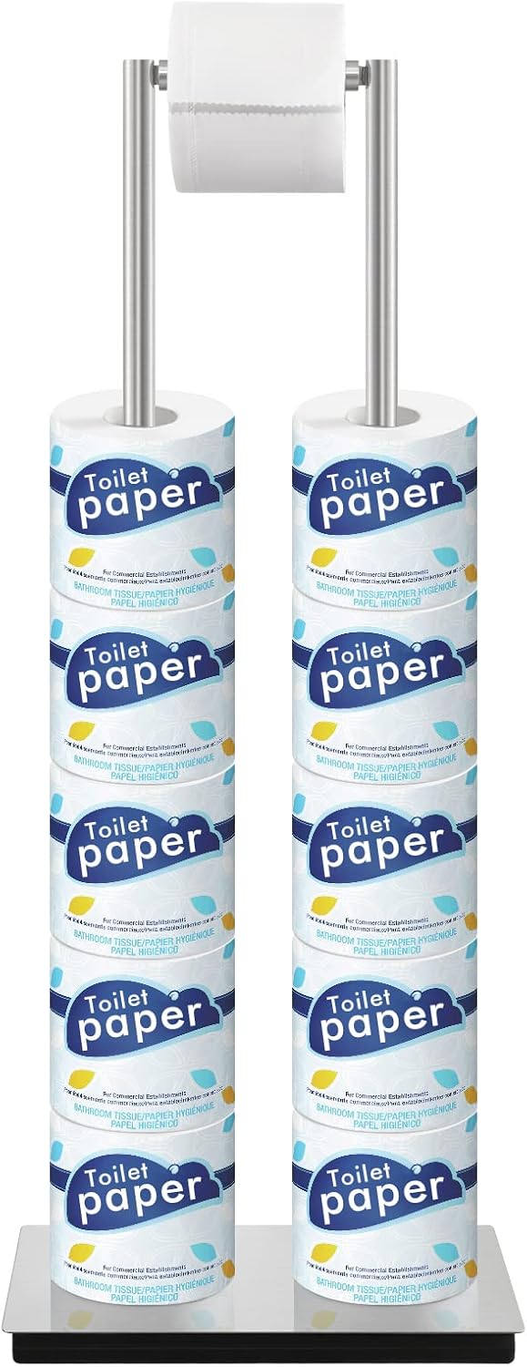 KES Toilet Paper Holder Stand 11 Rolls