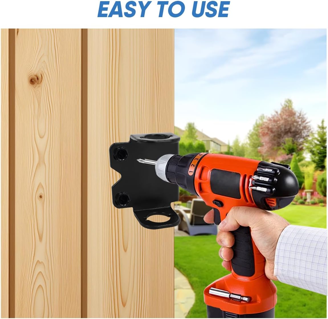 HANSHAN Cane Bolt Gate Drop Rod Set