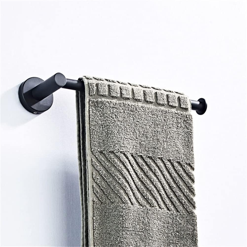 ANNBKA Towel Bar Wall Mounted Brushed Gold and Matte Black 1