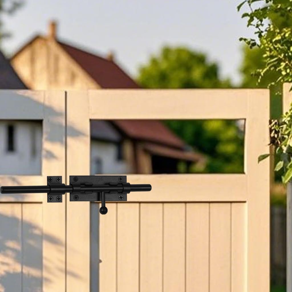 Barrel Bolt Latch Outdoor Gate Hardware