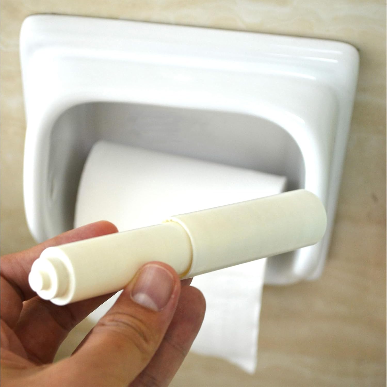 Premium Toilet Paper Holder Replacement Rod for Bathroom Use