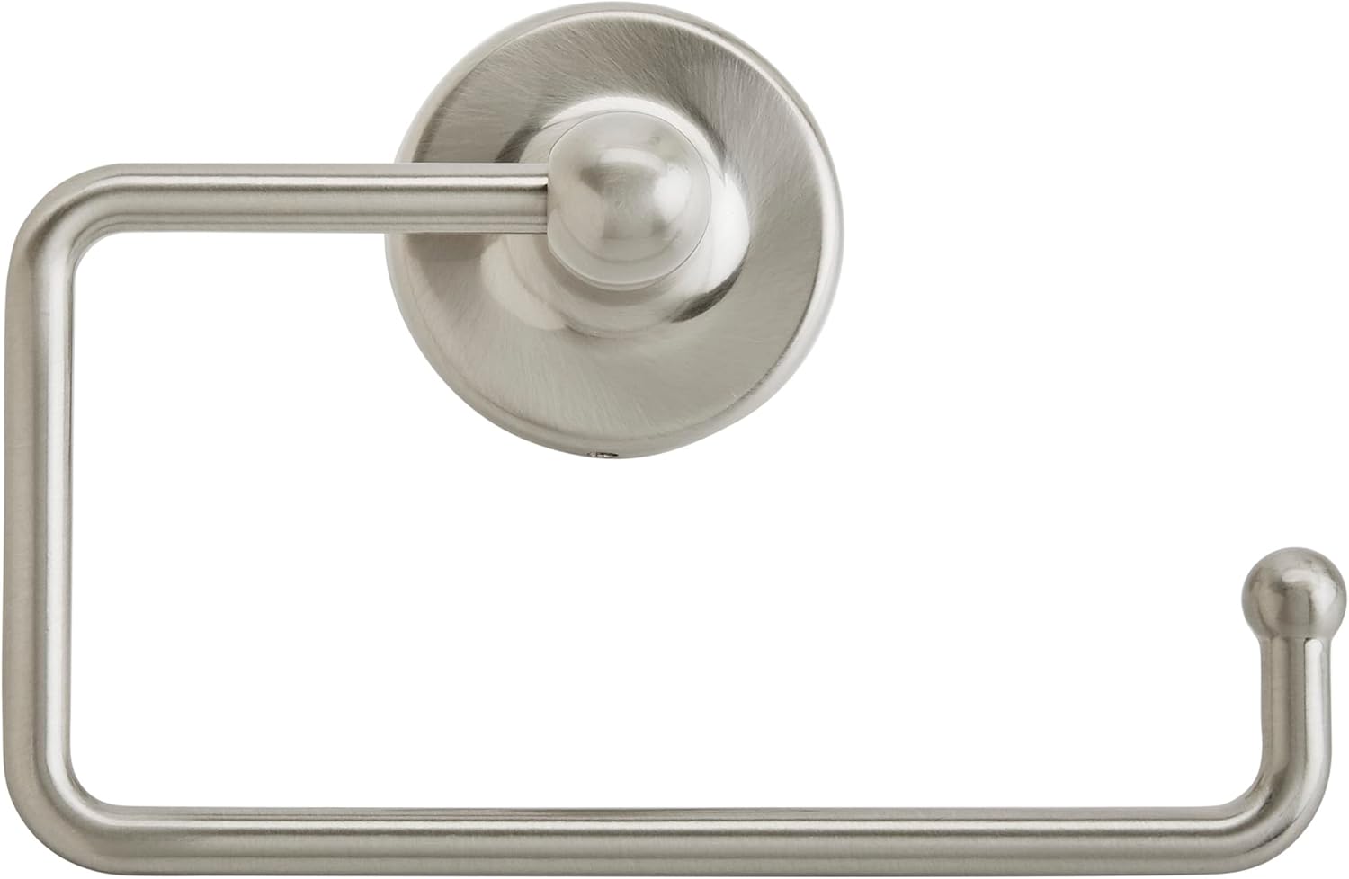Amerock Wall Mounted Brushed Nickel Toilet Paper Holder Bathroom Tissue Holder