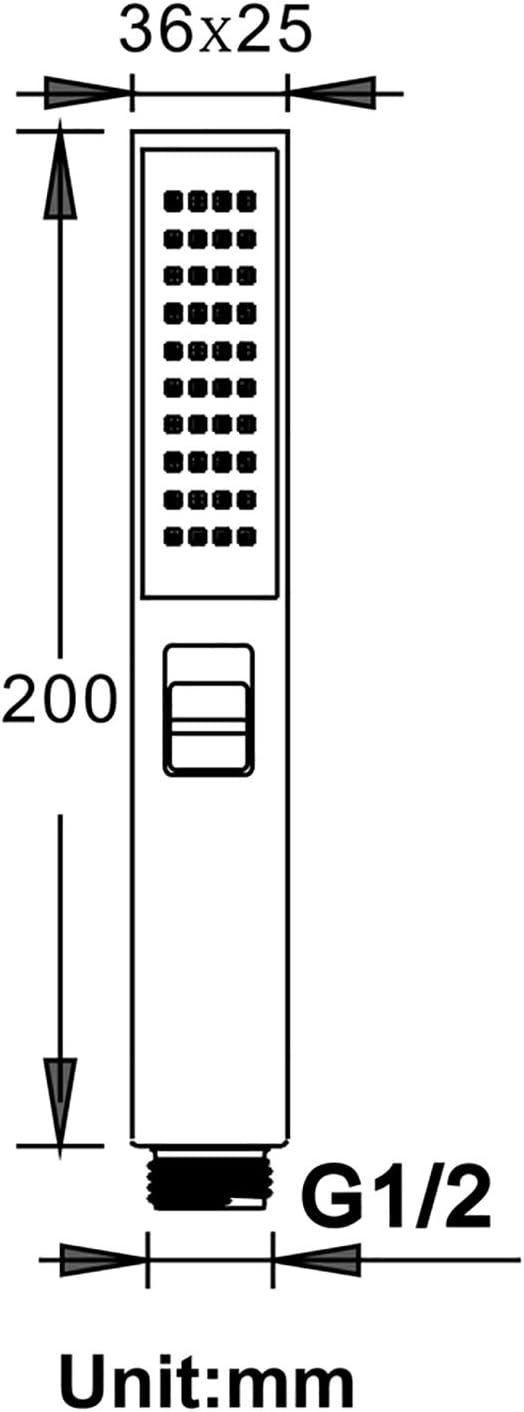 Handheld Shower Head with 2 Settings