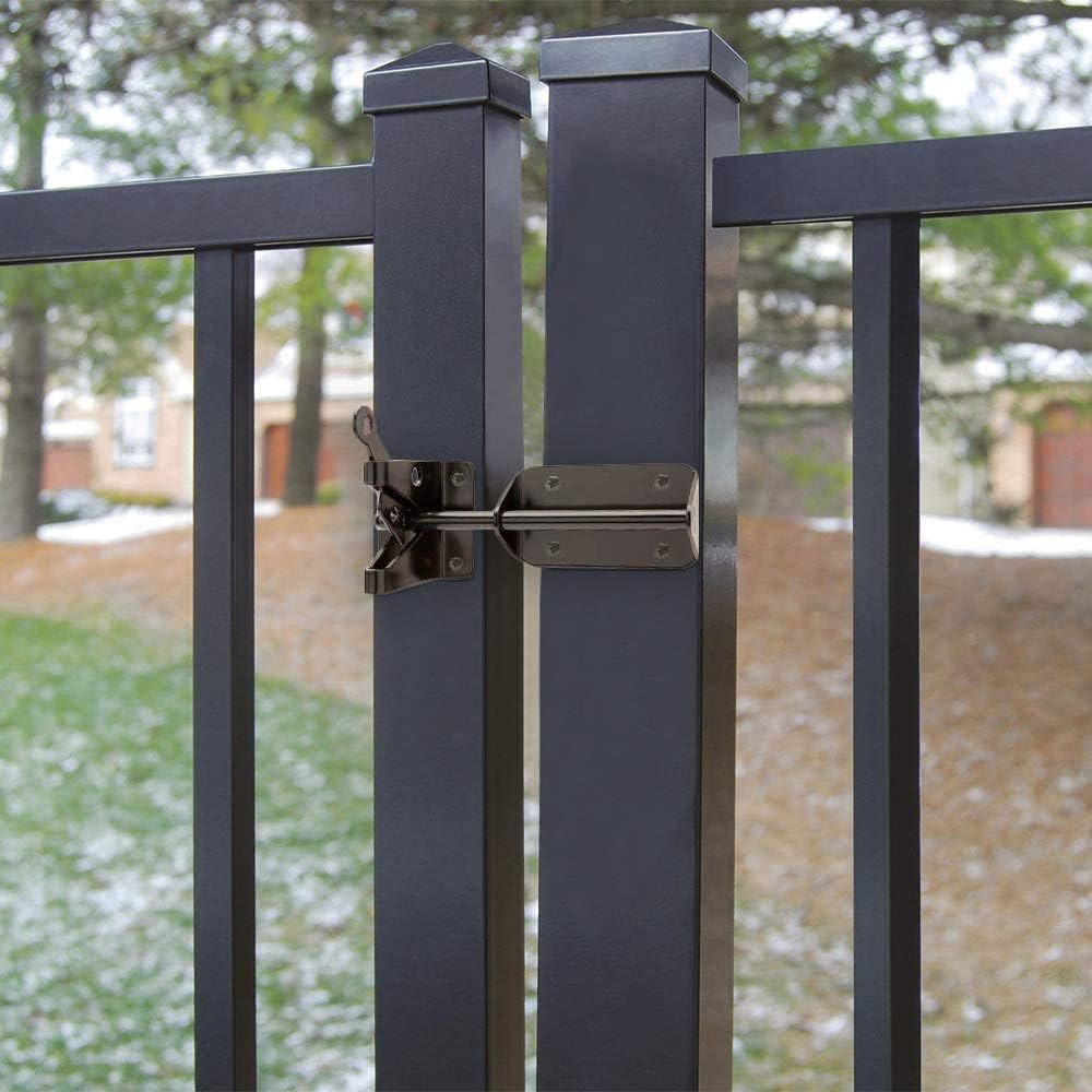 HillMaster Heavy Duty Automatic Gate Latch with Pull String