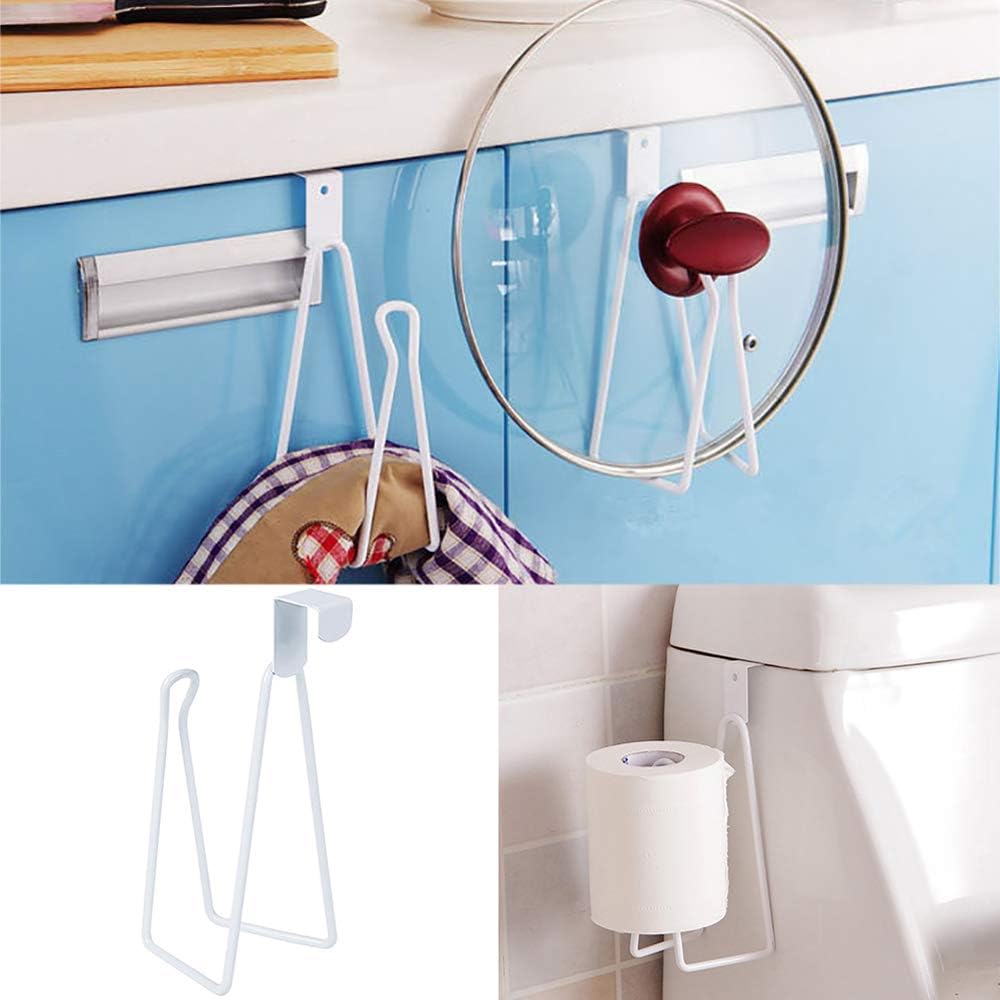 Simple Metal Holder for Toilet Tank Storage