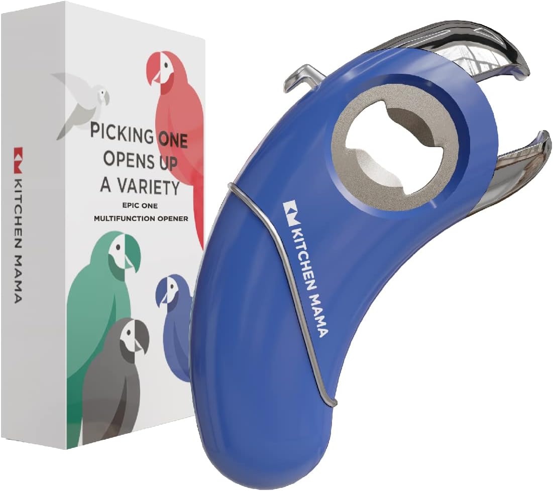 Kitchen Mama Epic One Multifunction Opener Blue