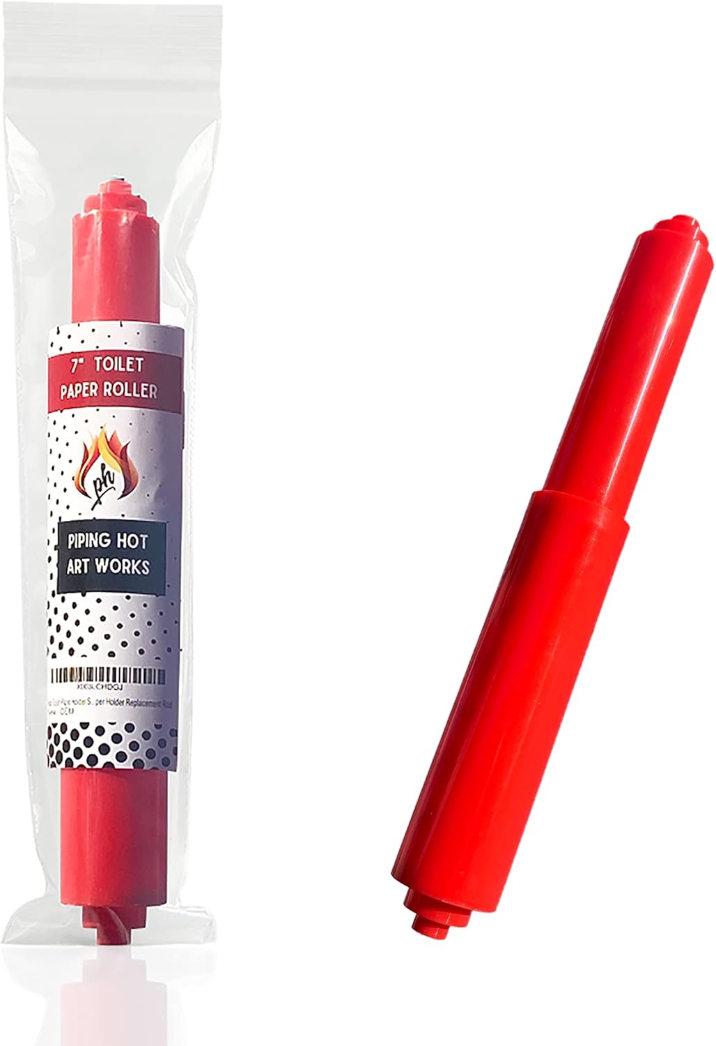 Pulse Red Toilet Paper Holder Spring Rod