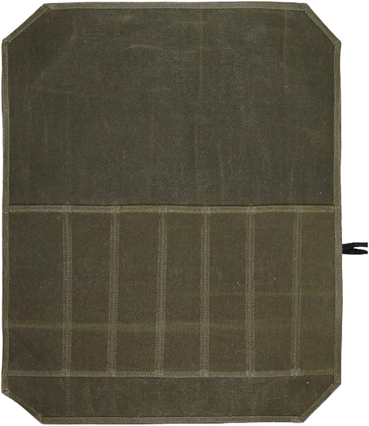 SNOMEL Knife Storage Bag with 7 Pockets Green