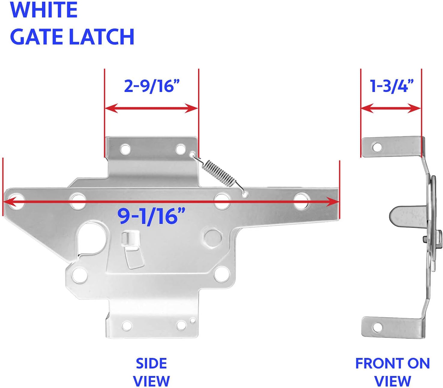 Jake Sales Free Shipping Vinyl Fence Gate Hardware Kit White
