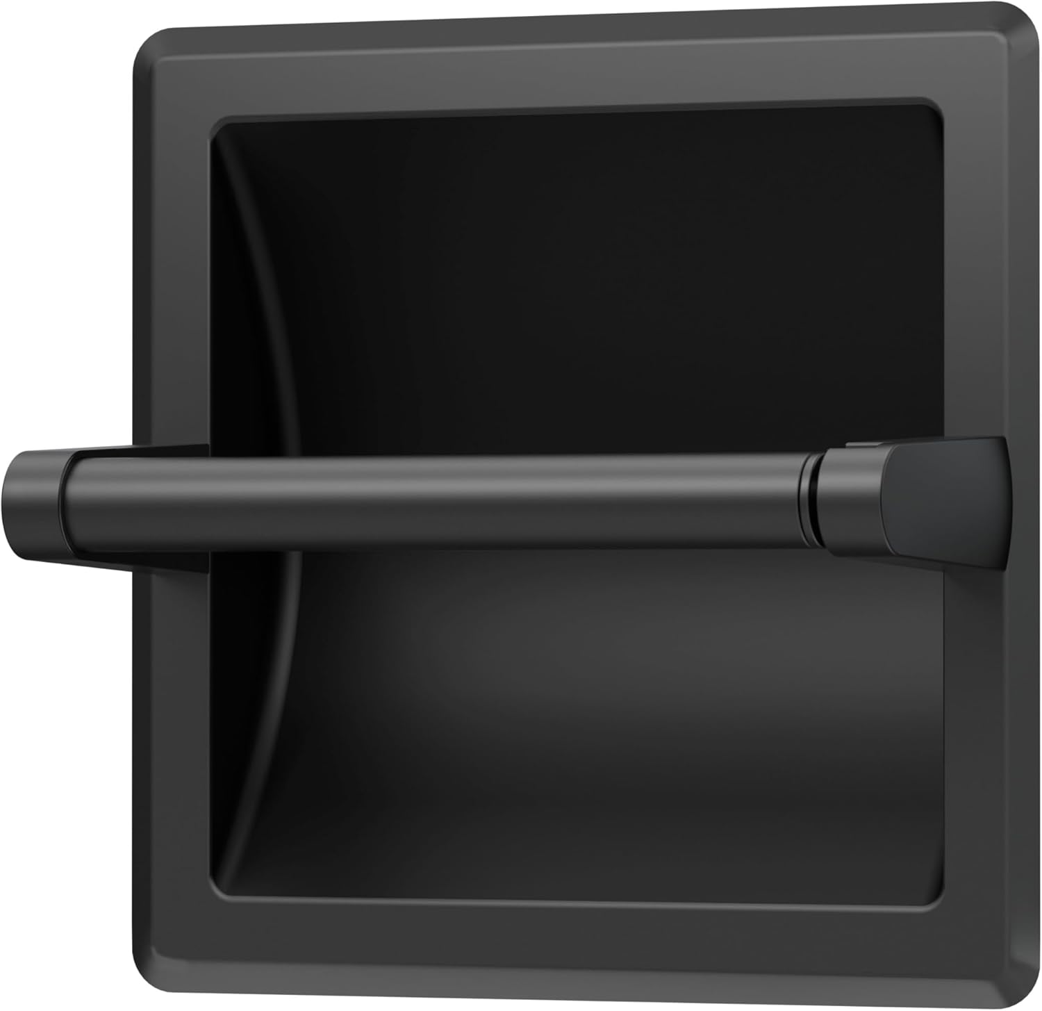 Gatco 752 Recessed Toilet Paper Holder Matte Black