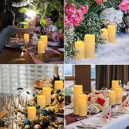 24-Pack LED Flameless Candles with Remote Control