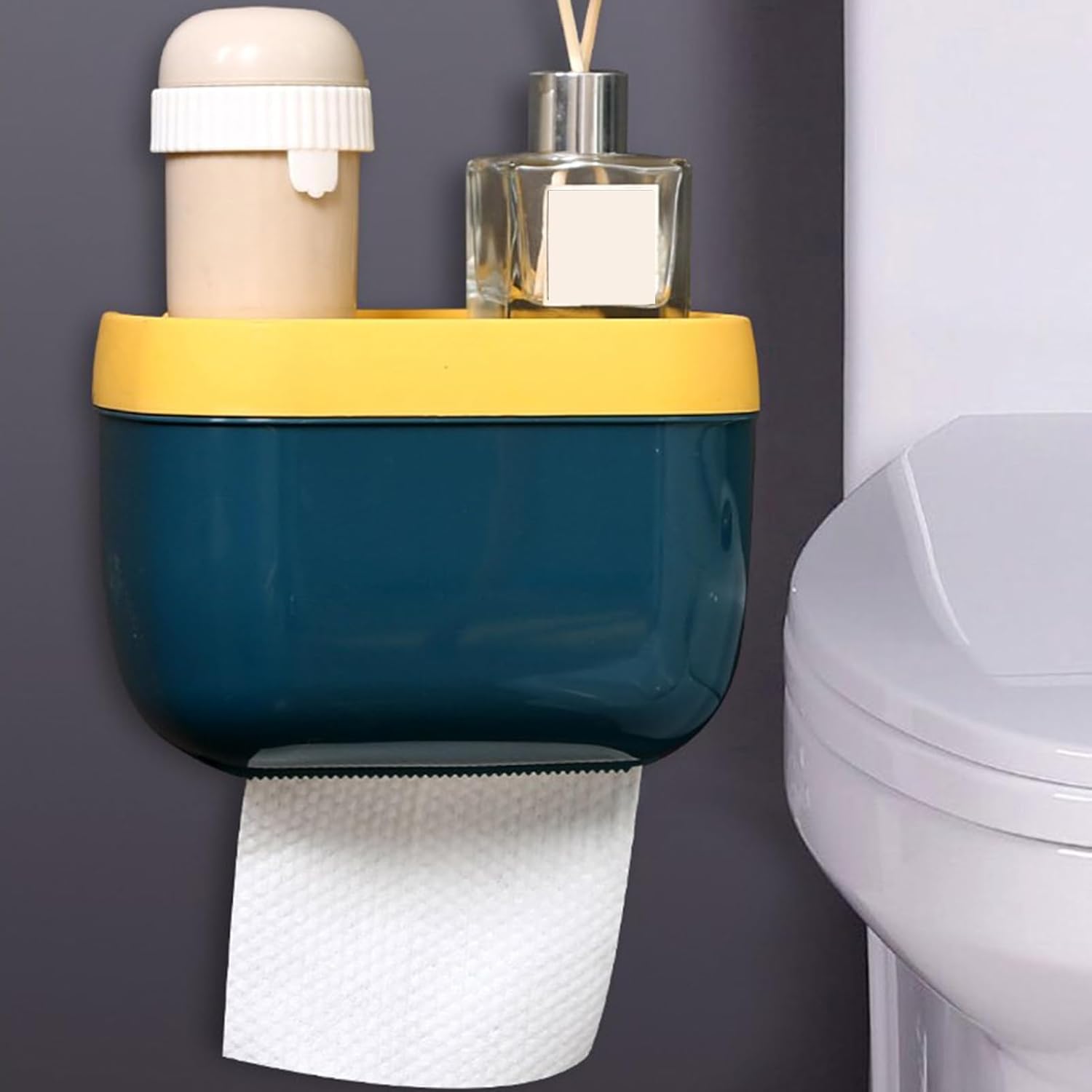 Stylish and Durable Stainless Steel Toilet Paper Dispenser Box