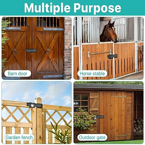 Adjustable Aluminum Alloy Flip Gate Latch Lock