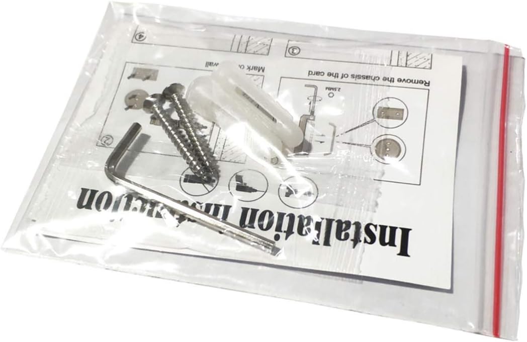 Veemoon Durable Brass Towel Ring with Chrome Finish