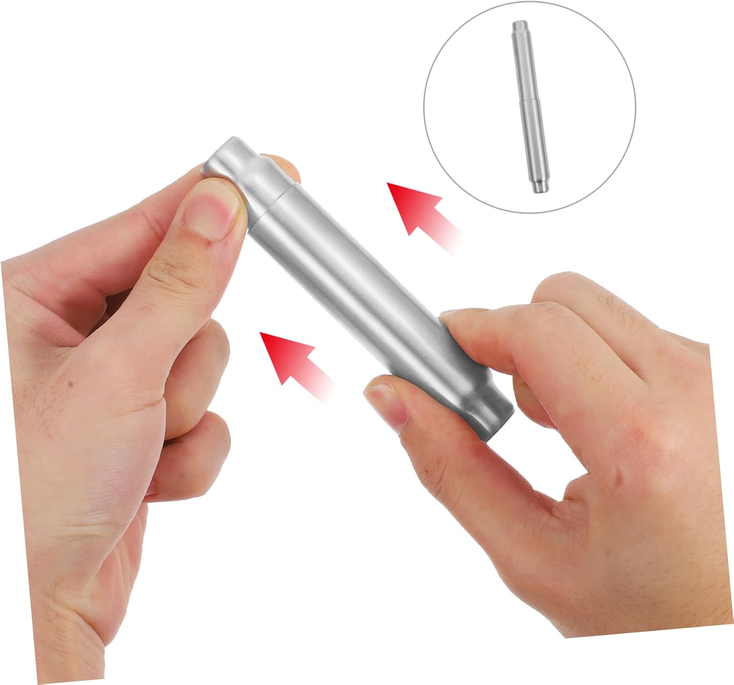 DIYEAH Spring Loaded Toilet Paper Holder Rod Replacement
