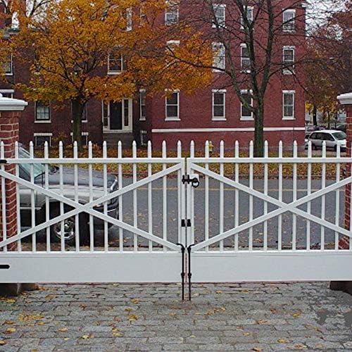 Heavy-Duty 18 Cane Bolt Gate Lock Holder for Wood Metal Gates