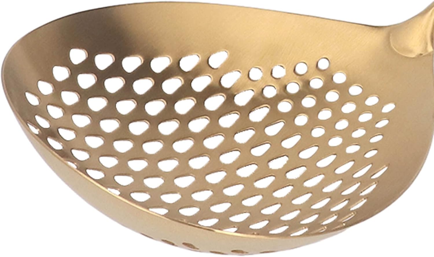 Fdit 304 Stainless Steel Skimmer Ladle with Long Handle