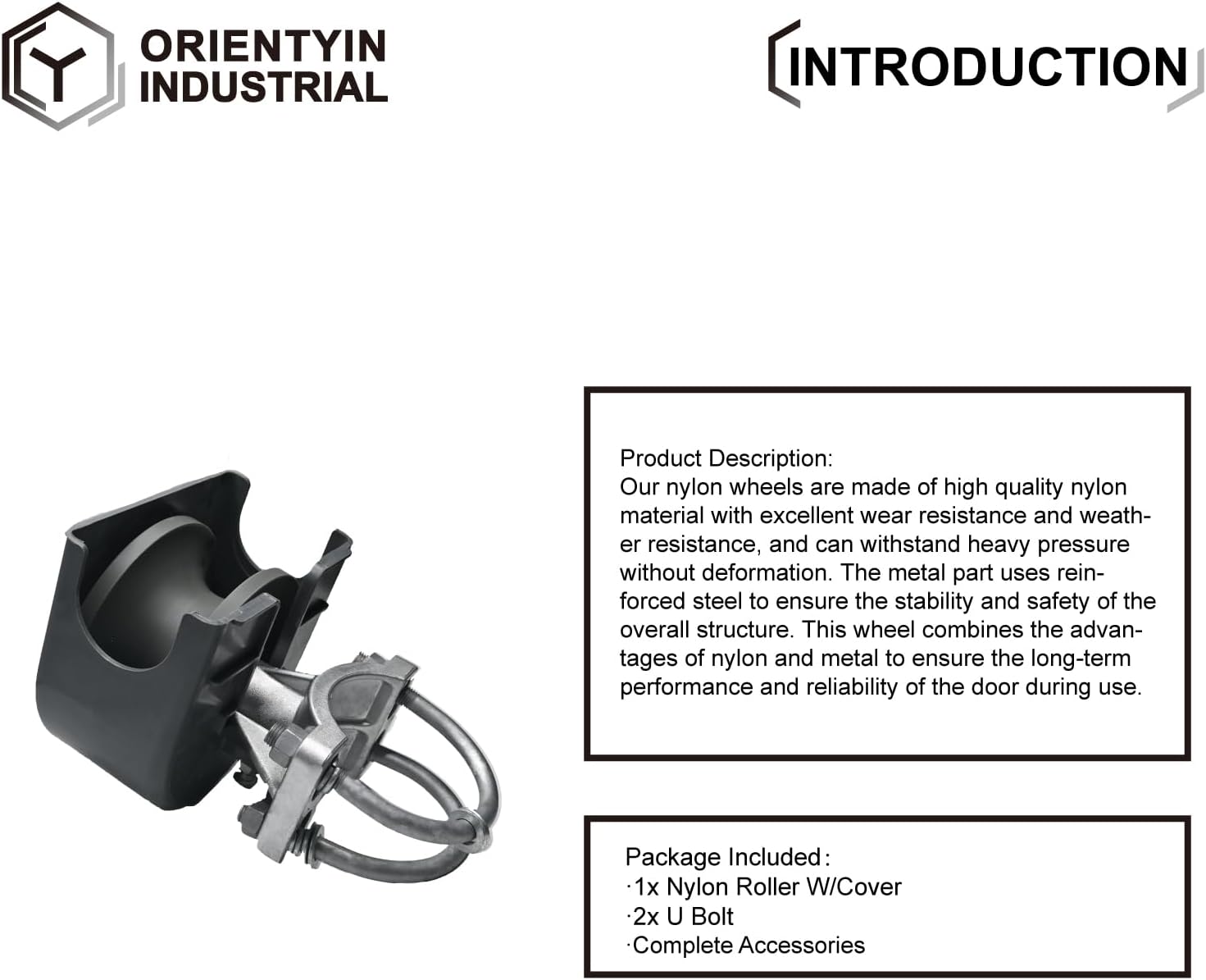 Versatile 4 Round Post Fence Gate Roller