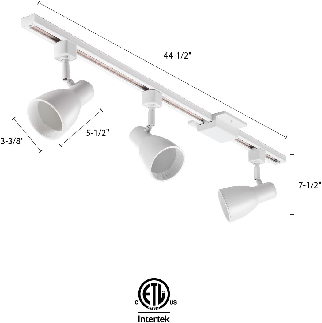 Lithonia Lighting Step Baffle Track Lighting Kit White