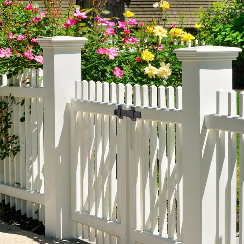 Durable Outdoor Gate Lock with Padlock Hole