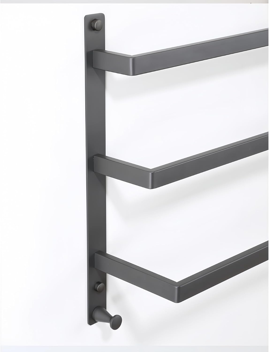 SEIDO 3-Tier Square Towel Rack 16 Inch Stainless Steel