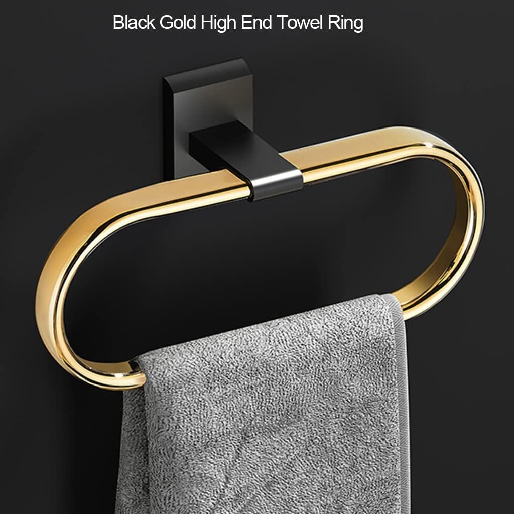 BAHELS Gold Towel Ring Wall Mounted Bath Towel Hanger
