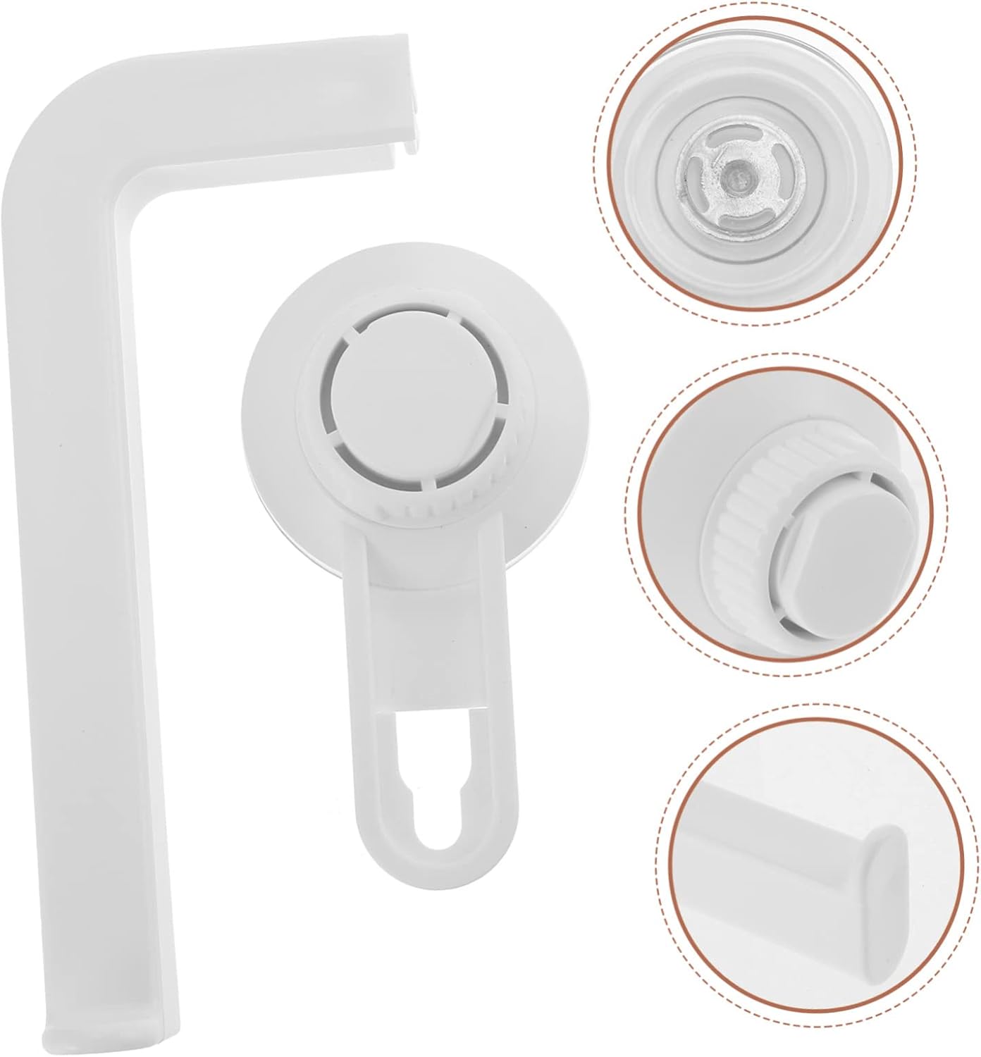 Gadpiparty Suction Toilet Paper Holder Wall Mount