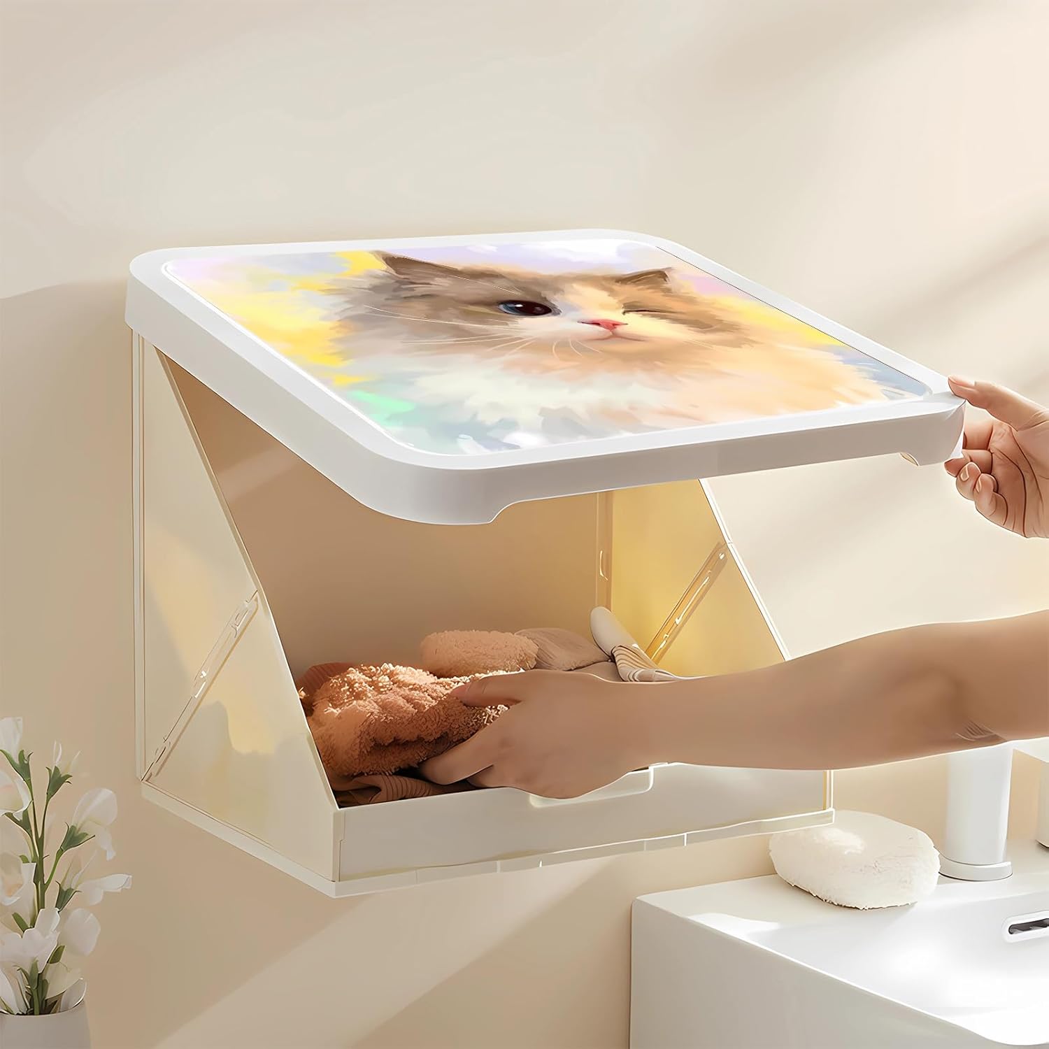 Waterproof Folding Bathroom Organizer