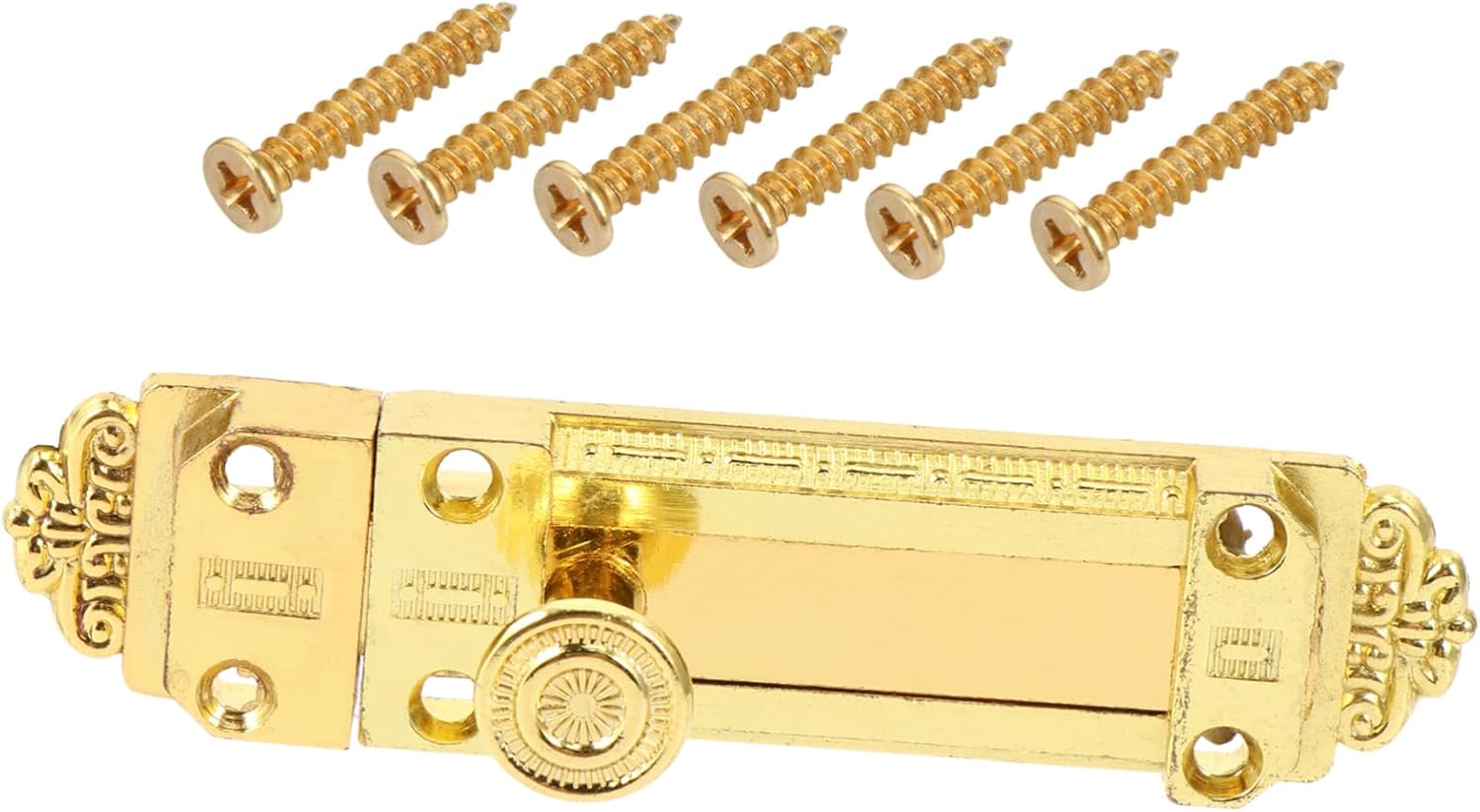 Secure Antique Copper Door Latch for Home Garden
